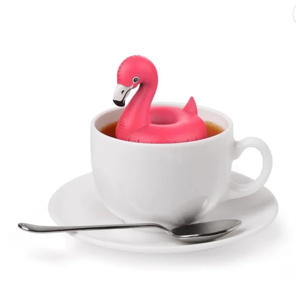 NWT Tea Infuser with flamingo floater by Fred - Picture 3 of 9
